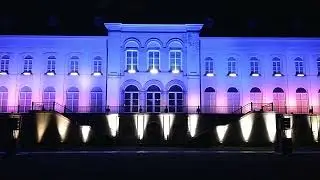 Bright.Brussels light festival 2021 Leopoldpark / European Parliament
