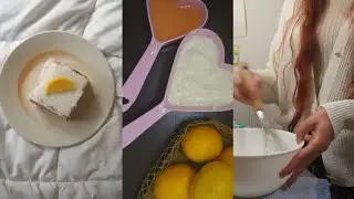 December baking session| cozy baking vlog coffee cake and lemon cake