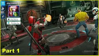 Marvel Strike Force Squad RPG Mobile Gameplay Walkthrough (Android, iOS) Part 1