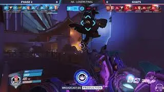 Goats vs. Phase 2: Losers Finals - OW Open Division North America 2018 S3