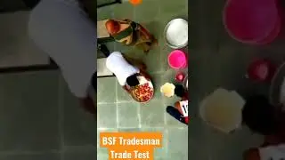 BSF Tradesman Cook Trade Test