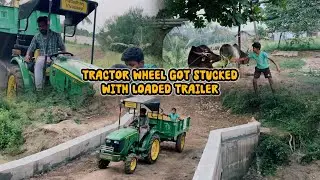 டிராக்டர் கவிழ்ந்து விட்டது🫣😥🥹 இப்படி ஆகும்னு கொஞ்சோ கூட நினைக்கல 🤧 Full Video டீடைல்ட்