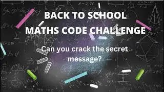 Crack the Code - back to school maths game - 5 quick rounds. 