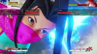 STREET FIGHTER V Ibuki Vtrigger 1 Combo