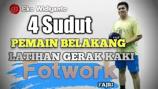 CARA PEMAIN GANDA🔥PENGUASAAN SETENGAH LAPANGAN KE BELAKANG | FOOTWORK | DRILL | EBC INTENSIVE