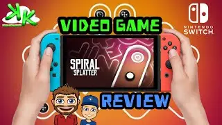 Spiral Splatter - Nintendo Switch Game Play and Review