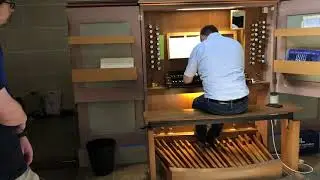 American Organist in Markgronigen, Germany (3 July 2019)