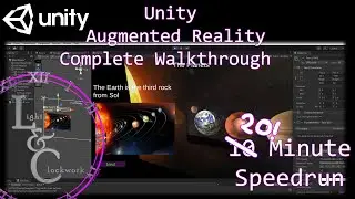 Unity AR Complete Walk Through with common errors identified (Speedrun?)