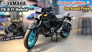 2025 Yamaha FZ-S Hybrid Launched || Features Updates, TFT Display, On Road Price | Detailed Review