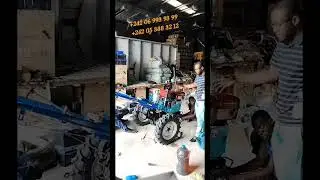 Karhel palmeur, montage du motoculteur.