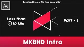 MKBHD Intro Animation Part 1 - 2 | After effects