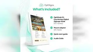 Review: OptiSigns OptiKiosk 10 - Countertop Digital Signage Kiosk, 10.1