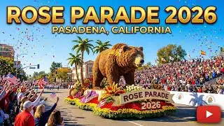 Rose Parade 2026 Pasadena, California | Tournament of Roses Parade 2026 Full Event | Floral Parade4K