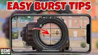 How to give burst in bgmi | How to give burst spray in bgmi | bgmi burst tip and tricks 