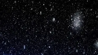 1 Hour Christmas Snow Falling Motion Effect + Makes A Great Holiday Background Video