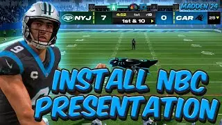 How To Install NBC Presentation Madden NFL 24