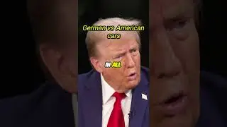 Trump: Germany VS US Cars trade