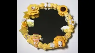 Dream Decoden Amsterdam - Mirror Tutorial - Yellow Pompompurin