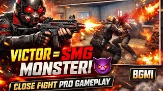 How To Play Victor Like a Pro 😎 | SMG Close Fight Tips | BGMI #closerangetipsandtricks #bgmiindia 