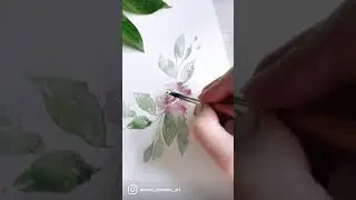 Watercolour Wedding Invitation Designing