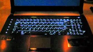 Backlit keyboard working in Asus N73SV laptop