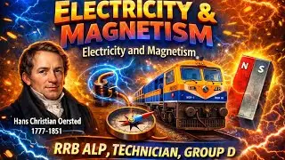 Chapter 12 | विद्युत एवं चुंबकत्व | RRB ALP, Technician, Group D | Railway Physics