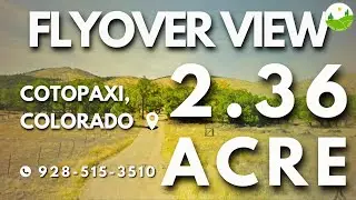 Fly Over - 2.36  acre land for sale in Cotopaxi, Colorado [98704090]
