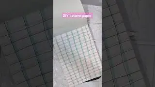 DIY pattern paper #diy #art #papercraft #patternpaper #creative #ytshorts
