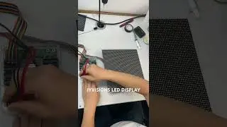 How to program LED display module #led #diy #technology #artist #design