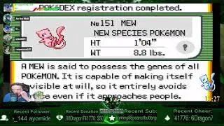 Pokemon: Emerald - Live Shiny Mew - Faraway Island Event (English Ver.)