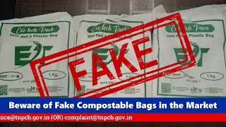 fake bio bag awareness video