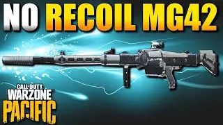 My MG42 LMG Loadout Has No RECOIL in Warzone Pacific Caldera