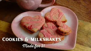 The Cutest Cherry Almond Cookies & a Dreamy Milkshake