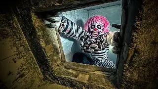 ENCONTRE un TUNEL SECRETO  ABAJO de la CASA de la PAYASA *Pinky*