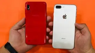 iPhone 7 Plus vs Samsung Galaxy A10