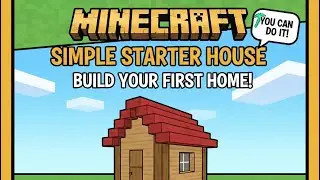 How to Build a Small & Simple Animal Barn #Minecraft 