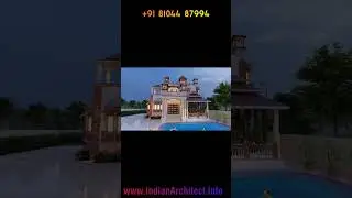 P737 Part 1 Heritage Farm House Design  | 3D Walkthrough #elevation #heritage  #haveli