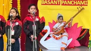 Basant Panchami Song/ #preshool #schoolactivities #youtubevideo #school #schoolevents 
