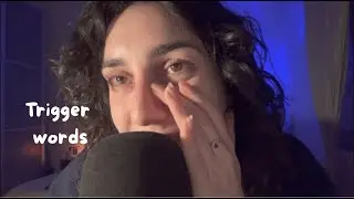 ASMR TRIGGER WORDS CHE TI FARANNO VENIRE I BRIVIDINI (close whispering)
