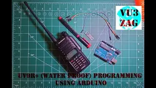 UV9RPlus Waterproof Radio Interface Cable and programming using Arduino