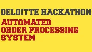 AI DRIVEN Automated Order Processing System - Our Solution