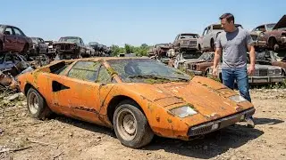 ASMR Car Restoration | 1973 Lamborghini Countach LP400 Full Rebuild from Disrepair to Looking New