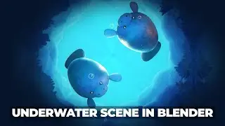 Blender 3D - Underwater Effect and Simple Character Animation