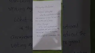 61 st amendment act 1988 voting age reduced from 21 to 18