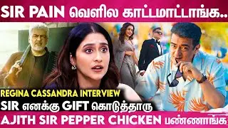 Scene முடிச்சுட்டு தான் கை-ல அடிப்பட்டத சொன்னாங்க... ReginaCassandra Vidaamuyarchi Interview, Arjun