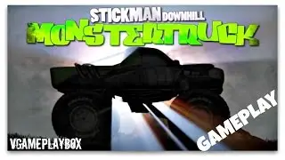 Stickman Downhill Monstertruck (By Djinnworks GmbH) iOS / Android Gameplay Video