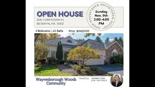 📅 Open House-206 Yorktown Place, Berwyn