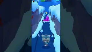 Talking Tom Hero Dash Ice Bolt Tom Smash 65 Obstacles In One Run Funny Race Android iOS Gameplay