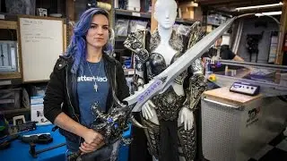 VertVixen's 3D-Printed Lich Queen Armor!