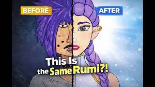 This Is the Same Rumi?! | Ugly to Idol Makeover#kpopdemonhunters #rumi